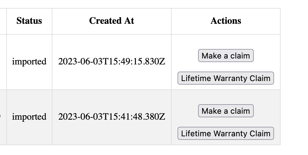 Extra Actions Screenshot